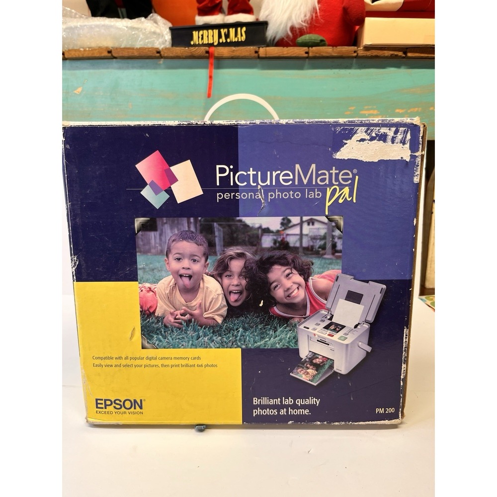 Epson Picture Mate Pal PM 200 Personal Photo Lab Printer Untested